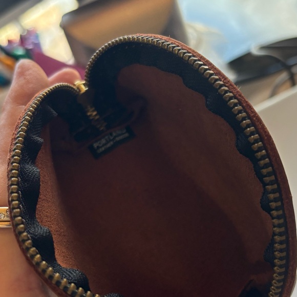 Portland Leather Cold Brew Taco Coin Purse - Picture 2 of 5